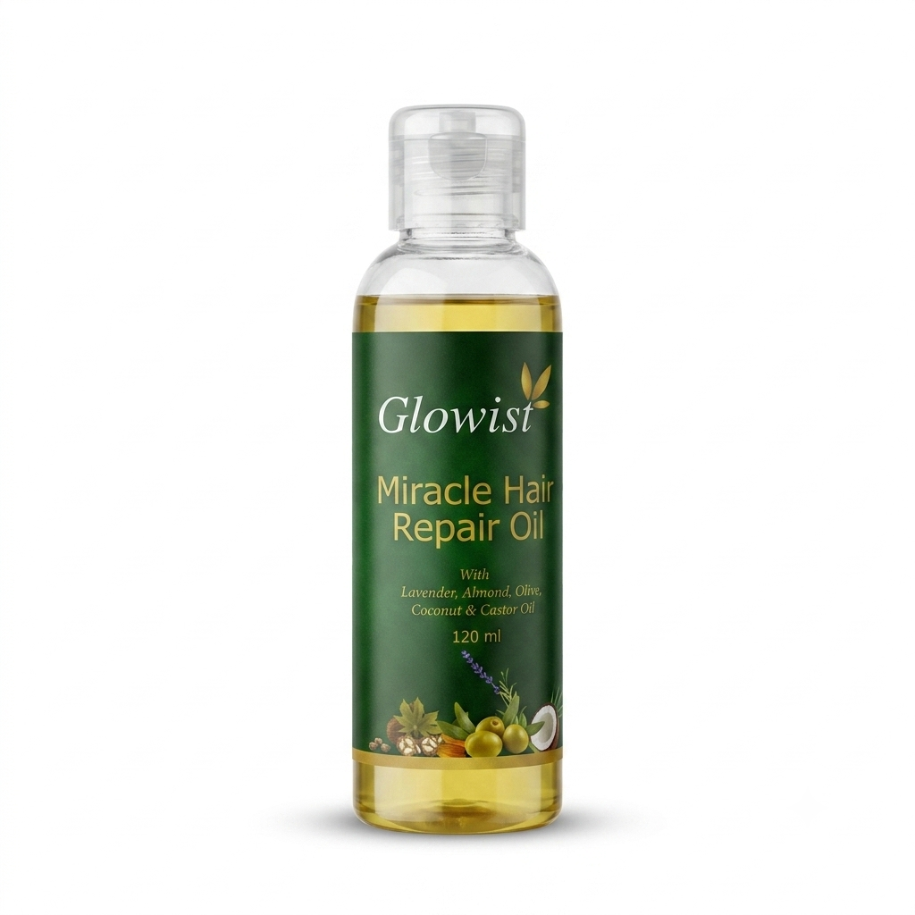 🌿 Glowist Miracle Hair Repair Oil – Restore Stronger, Healthier & Shinier Hair